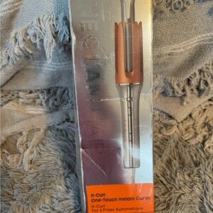 One-Touch Instant Curler - Silver and Orange